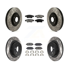 Transit Auto KDS-100737 Disc Brake Kit for 2007-2015 INFINITI Q60, INFINITI G35 - Front and Rear