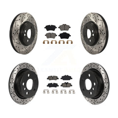 Transit Auto KDS-100738 Disc Brake Kit for 2015 Mini Cooper - Front and Rear