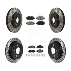 Transit Auto KDS-100739 Disc Brake Kit for 2015 Mini Cooper - Front and Rear
