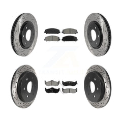 Transit Auto KDS-100740 Disc Brake Kit for 2007-2015 INFINITI QX56, Nissan Armada, Nissan TITAN - Front and Rear