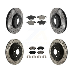 Transit Auto KDS-100745 Disc Brake Kit for 2013-2014 Volvo S60 - Front and Rear