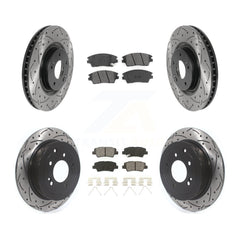 Transit Auto KDS-100759 Disc Brake Kit for 2017-2022 Kia Sportage - Front and Rear
