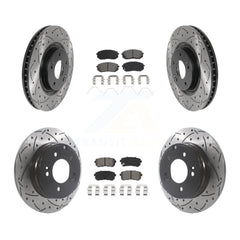Transit Auto KDS-100760 Disc Brake Kit for 2016-2019 Kia Optima - Front and Rear