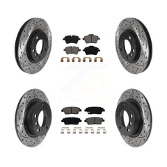 Transit Auto KDS-100763 Disc Brake Kit for 2013-2016 Mini Cooper Paceman, Mini Cooper Countryman - Front and Rear
