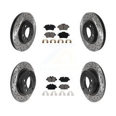 Transit Auto KDS-100764 Disc Brake Kit for 2011-2015 Mini Cooper Paceman, Mini Cooper Countryman - Front and Rear