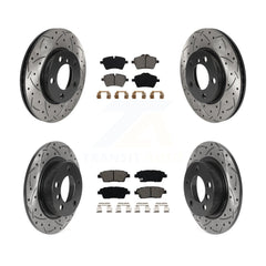 Transit Auto KDS-100765 Disc Brake Kit for 2013-2016 Mini Cooper Paceman, Mini Cooper Countryman - Front and Rear