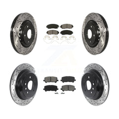 Transit Auto KDS-100769 Disc Brake Kit for 2019-2024 Honda Passport - Front and Rear
