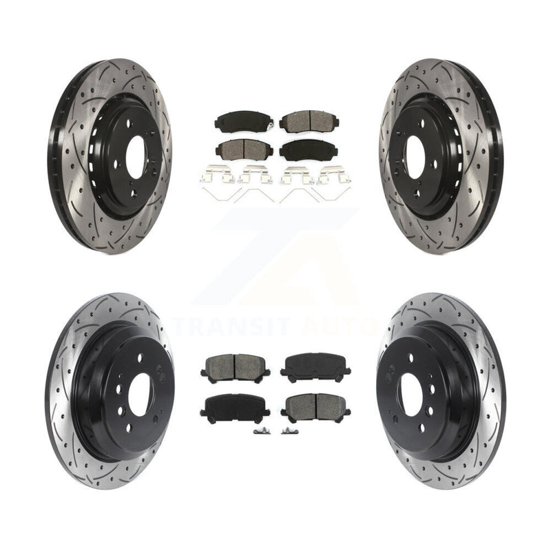 Transit Auto KDS-100769 Disc Brake Kit for 2019-2024 Honda Passport - Front and Rear
