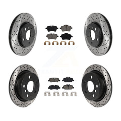 Transit Auto KDS-100772 Disc Brake Kit for 2015-2016 Mini Cooper - Front and Rear