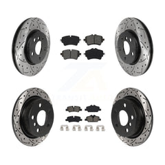 Transit Auto KDS-100773 Disc Brake Kit for 2015-2021 Mini Cooper - Front and Rear