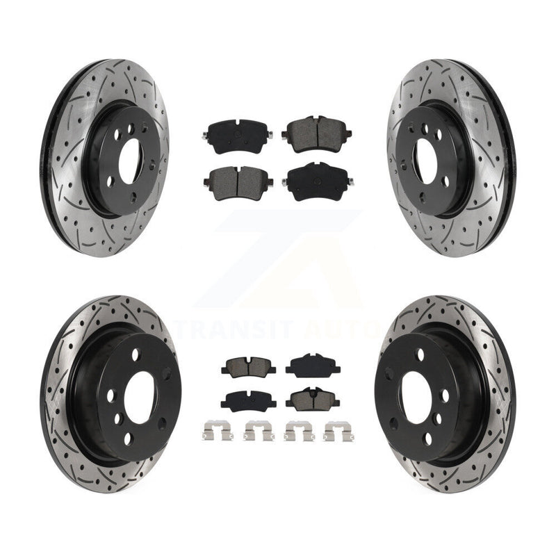 Transit Auto KDS-100773 Disc Brake Kit for 2015-2021 Mini Cooper - Front and Rear