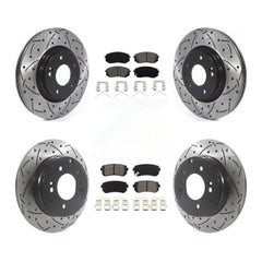 Transit Auto KDS-100775 Disc Brake Kit for 2015-2016 Hyundai Sonata - Front and Rear