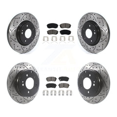 Transit Auto KDS-100776 Disc Brake Kit for 2016-2019 Kia Optima - Front and Rear