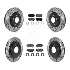 Transit Auto KDS-100777 Disc Brake Kit for 2017-2019 Kia Optima - Front and Rear