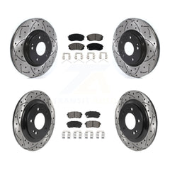 Transit Auto KDS-100778 Disc Brake Kit for 2016 Kia Optima - Front and Rear