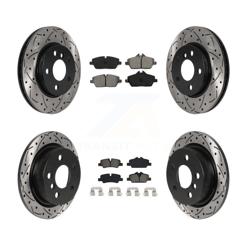 Transit Auto KDS-100780 Disc Brake Kit for 2015-2022 Mini Cooper - Front and Rear
