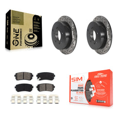 Transit Auto KDS-100791 Disc Brake Kit for 2010-2016 Kia Sportage, Hyundai Tucson - Rear