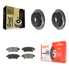 Transit Auto KDS-100801 Disc Brake Kit for 2006-2007 Nissan Xterra - Rear