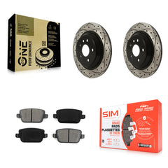 Transit Auto KDS-100808 Disc Brake Kit for 2008-2011 Volvo S80 - Rear