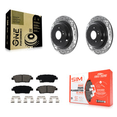 Transit Auto KDS-100811 Disc Brake Kit for 2010-2017 Genesis G80, Kia K900, Hyundai Genesis - Rear