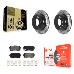 Transit Auto KDS-100815 Disc Brake Kit for 2009-2016 Hyundai Elantra, Kia Sportage, Hyundai Tucson - Rear