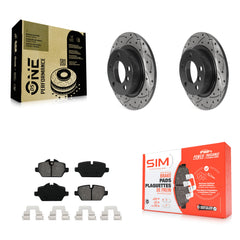 Transit Auto KDS-100818 Disc Brake Kit for 2011-2015 Mini Cooper Paceman, Mini Cooper Countryman - Rear