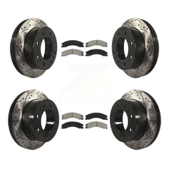 Transit Auto KDS-100837 Disc Brake Kit for 2011-2019 Chevrolet Suburban 3500 HD, Chevrolet Silverado 2500 HD and More - Front and Rear