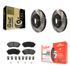 Transit Auto KDS-100842 Disc Brake Kit for 2019-2021 Mazda 6 - Front