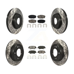 Transit Auto KDS-100849 Disc Brake Kit for 2014-2016 Kia Soul - Front and Rear