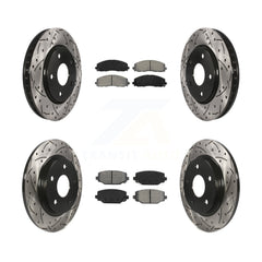 Transit Auto KDS-100851 Disc Brake Kit for 2017-2018 Dodge Grand Caravan - Front and Rear
