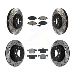 Transit Auto KDS-100871 Disc Brake Kit for 2019-2023 Volkswagen Taos, Volkswagen Jetta - Front and Rear