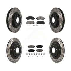 Transit Auto KDS-100886 Disc Brake Kit for 2017-2020 Mitsubishi Outlander - Front and Rear