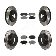 Transit Auto KDS-100892 Disc Brake Kit for 2015-2018 Dodge Charger - Front and Rear
