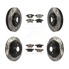 Transit Auto KDS-100893 Disc Brake Kit for 2019-2020 Ford SSV Plug-In Hybrid - Front and Rear