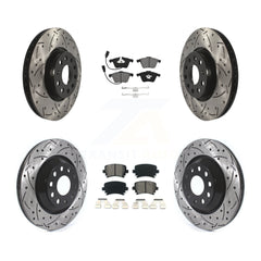 Transit Auto KDS-100895 Disc Brake Kit for 2008-2012 Volkswagen CC, Volkswagen R32 - Front and Rear