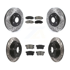 Transit Auto KDS-100896 Disc Brake Kit for 2006-2007 Honda Accord - Front and Rear