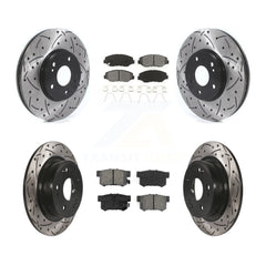 Transit Auto KDS-100897 Disc Brake Kit for 2005 Honda Accord - Front and Rear