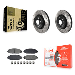 Transit Auto KDS-100906 Disc Brake Kit for 2019-2024 Ram 1500 - Front