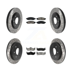Transit Auto KDS-100912 Disc Brake Kit for 2007 Nissan TITAN - Front and Rear