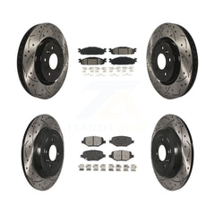 Transit Auto KDS-100922 Disc Brake Kit for 2015 Ford Explorer - Front and Rear
