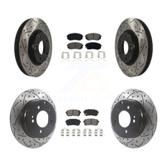 Transit Auto KDS-100923 Disc Brake Kit for 2016 Hyundai Sonata - Front and Rear