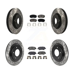Transit Auto KDS-100924 Disc Brake Kit for 2016 Hyundai Sonata - Front and Rear