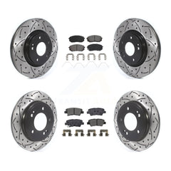 Transit Auto KDS-100926 Disc Brake Kit for 2019-2023 Kia Forte, Kia Forte5, Hyundai Veloster - Front and Rear
