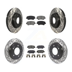 Transit Auto KDS-100927 Disc Brake Kit for 2019-2021 Hyundai Veloster - Front and Rear