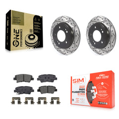 Transit Auto KDS-100933 Disc Brake Kit for 2019-2023 Kia Forte, Kia Forte5, Hyundai Veloster - Rear
