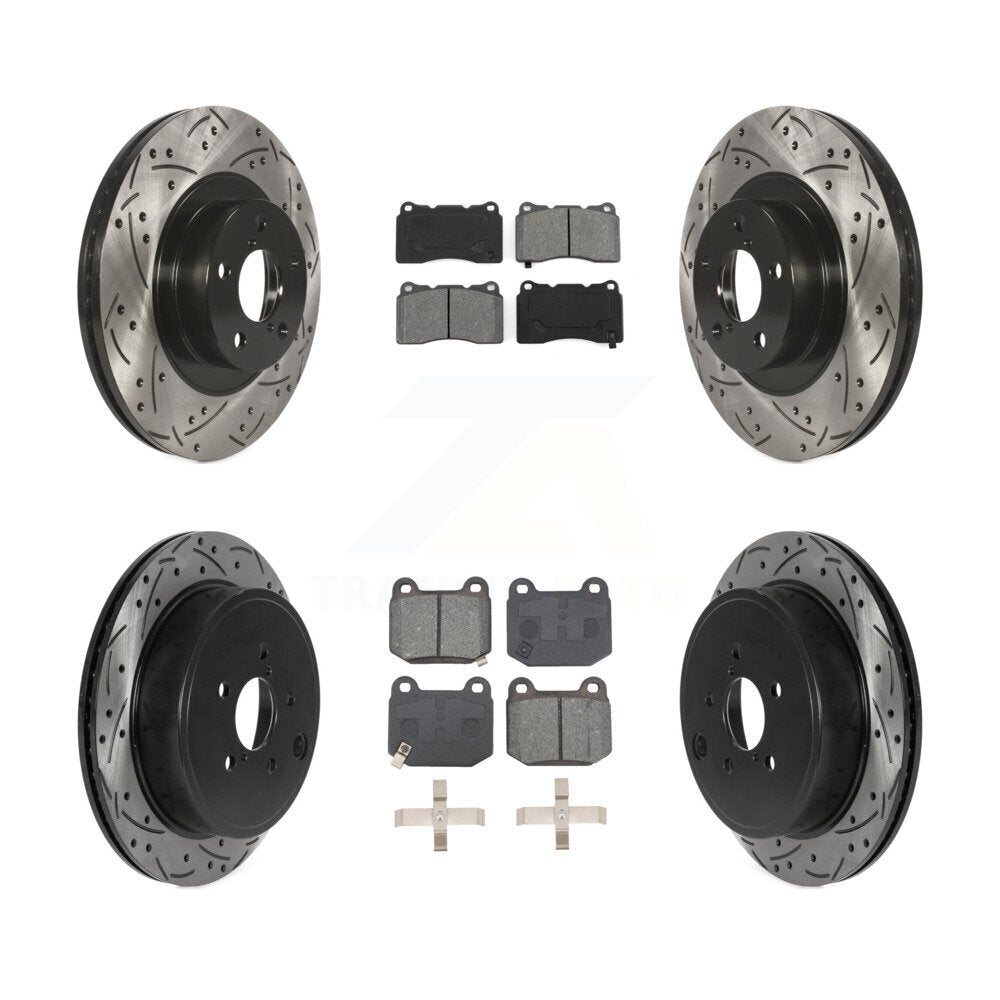 Transit Auto KDS-100943 Disc Brake Kit for 2019 Toyota 86 - Front and Rear
