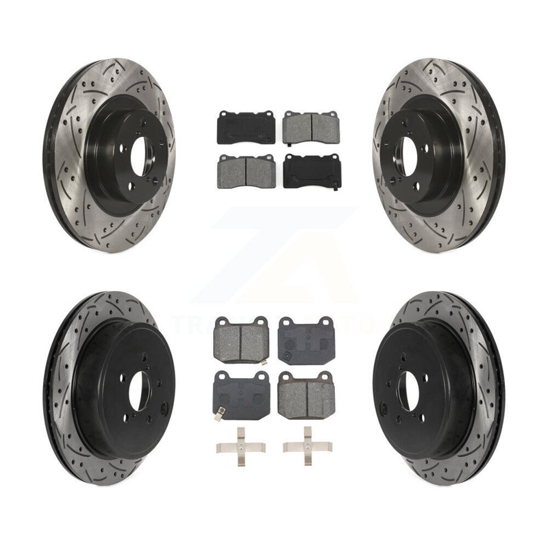 Transit Auto KDS-100943 Disc Brake Kit for 2019 Toyota 86 - Front and Rear