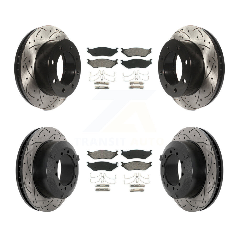 Transit Auto KDS-100950 Disc Brake Kit for 2005-2009 Ford F-450 Super Duty - Front and Rear