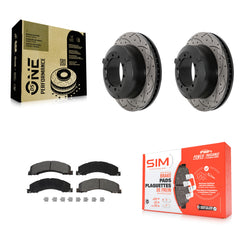 Transit Auto KDS-100952 Disc Brake Kit for 2008-2023 Ram 4500, Ram 5500 and More - Rear