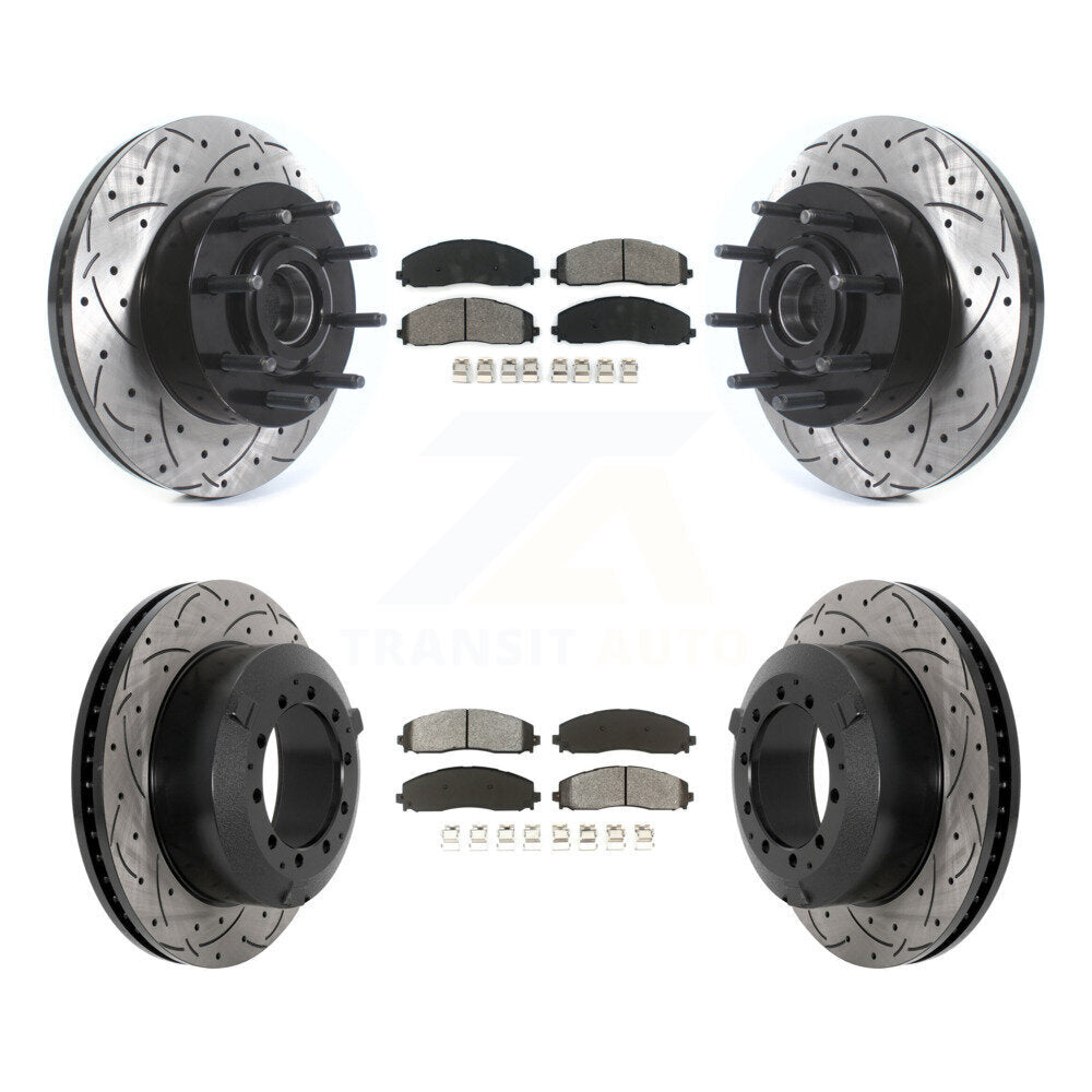 Transit Auto KDS-100954 Disc Brake Kit for 2015-2016 Ford F-350 Super Duty - Front and Rear